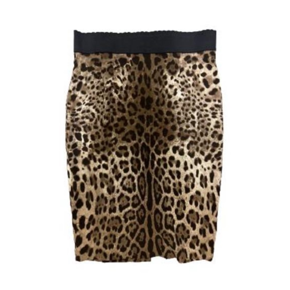 Dolce & Gabbana Cheetah Pencil Skirt